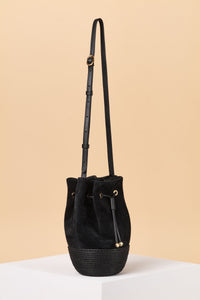 Cesta Collective Bucket Bag / Black Suede