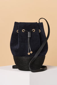 Cesta Collective Bucket Bag / Navy Suede