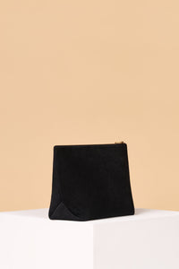 Cesta Collective handbag Suede Clutch / Black