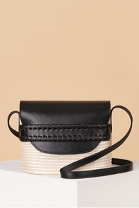 Cesta Collective Handbags Crossbody / Natural/Black