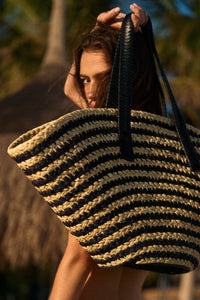 Cesta Collective Handbags Taco Tote / Stripe