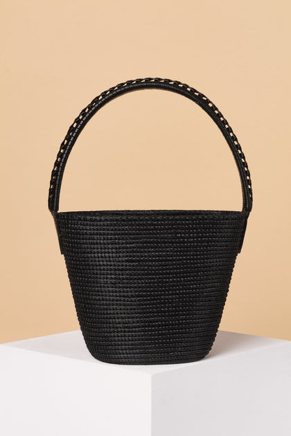 Black Ladybag Basket Handbag | Cesta Collective