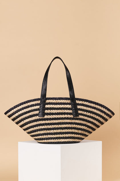 Stripe Raffia Taco Tote | Cesta Collective