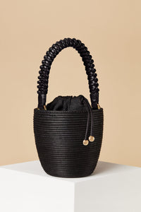 Cesta Collective Woven Handle Lunchpail / Black